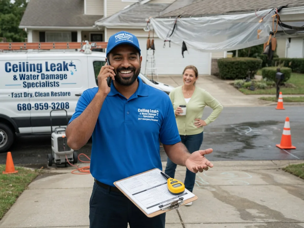 Ceiling Leak Cleanup Finchville, KY FAQs